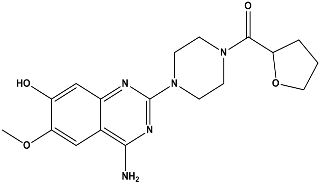 Terazosin EP Impurity H  7-O-Desmethyl Terazosin